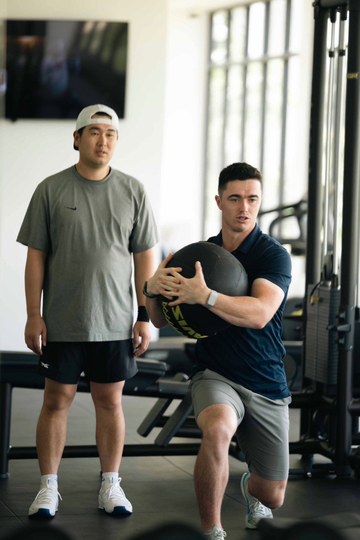 Individual golf strength training session